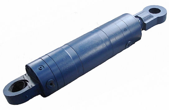 Tree transplanting machine hydraulic cylinder